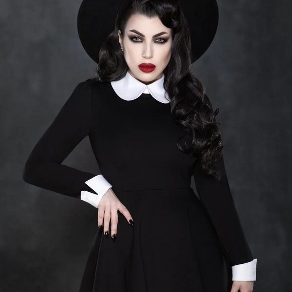 Katakomb Addams Dress | size 2X Wednesday Addams Dress - Picture 4 of 5